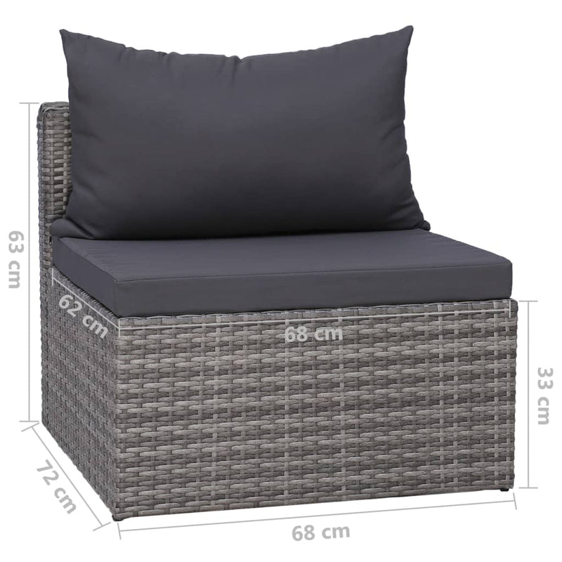 9_Piece_Garden_Lounge_Set_with_Cushions_Poly_Rattan_Grey_IMAGE_11