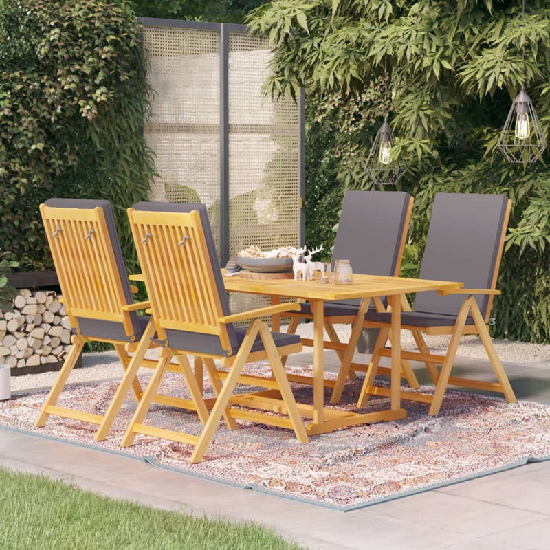 5_Piece_Garden_Dining_Set_with_Grey_Cushions_Solid_Teak_Wood_IMAGE_1