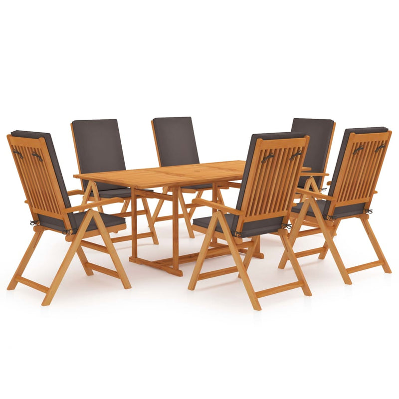 7_Piece_Garden_Dining_Set_with_Cushions_Solid_Teak_Wood_Grey_IMAGE_1