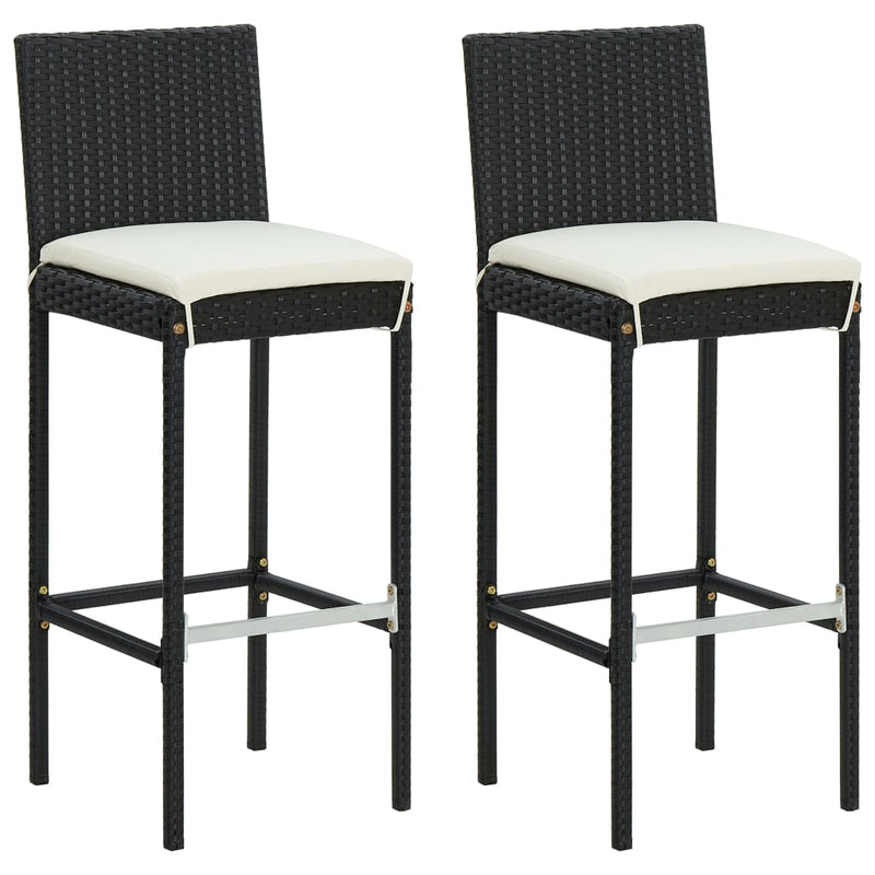 3_Piece_Outdoor_Bar_Set_with_Cushions_Poly_Rattan_Black_IMAGE_3