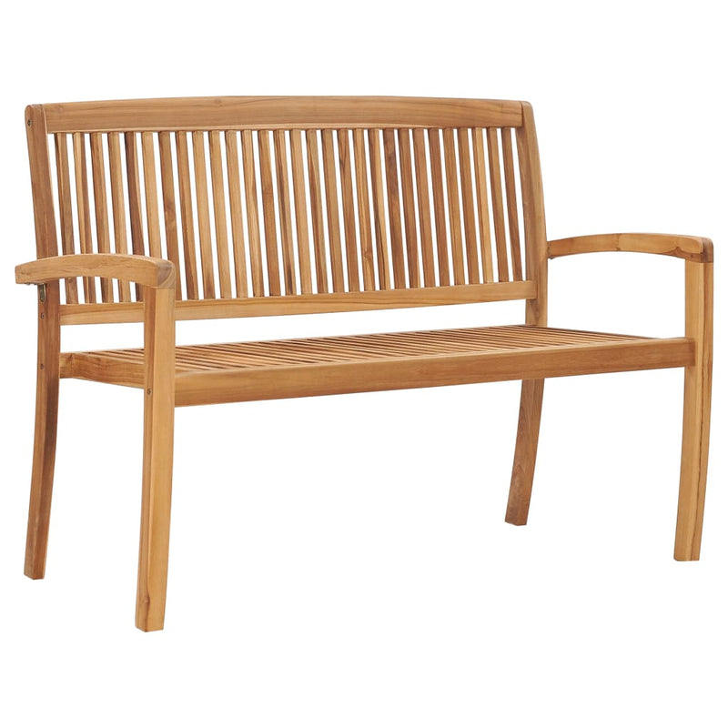 Stacking_Garden_Bench_with_Cushion_128.5_cm_Solid_Teak_Wood_IMAGE_2_EAN:8720286272039
