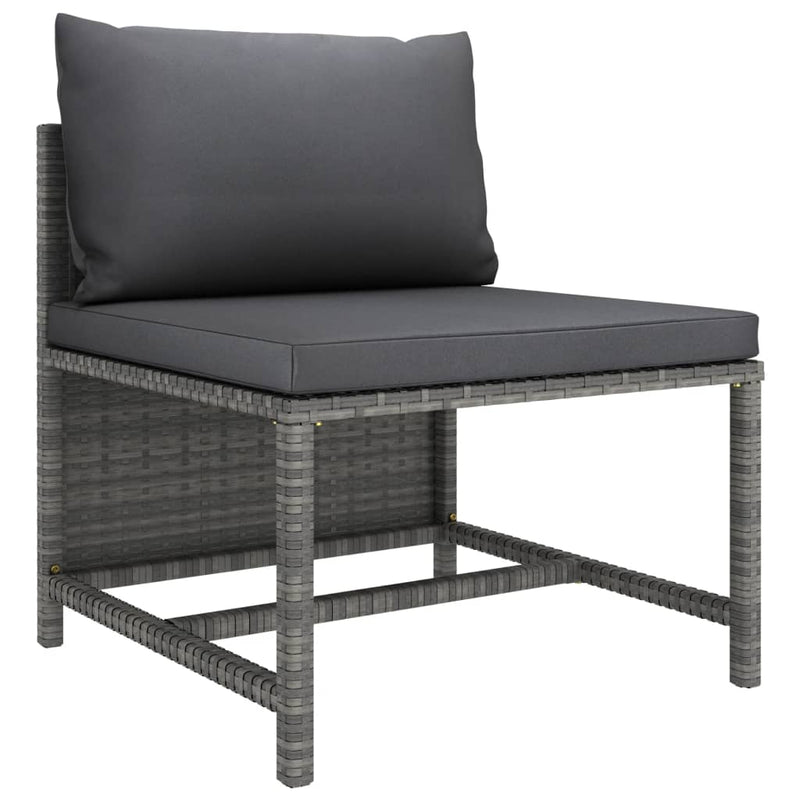 5_Piece_Garden_Lounge_Set_with_Cushions_Poly_Rattan_Grey_IMAGE_6