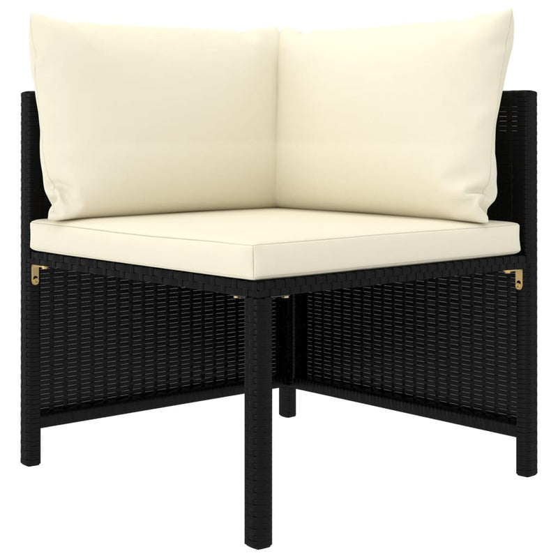 3_Piece_Garden_Lounge_Set_with_Cushions_Poly_Rattan_Black_IMAGE_3