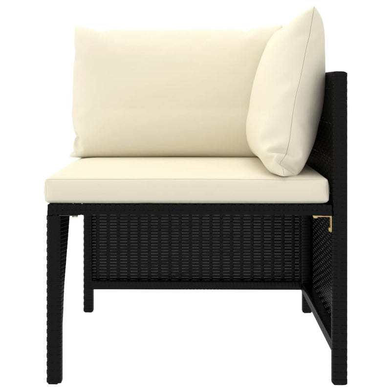 3_Piece_Garden_Lounge_Set_with_Cushions_Poly_Rattan_Black_IMAGE_4