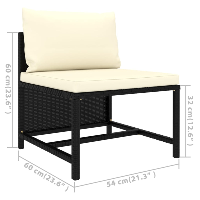 3_Piece_Garden_Lounge_Set_with_Cushions_Poly_Rattan_Black_IMAGE_11