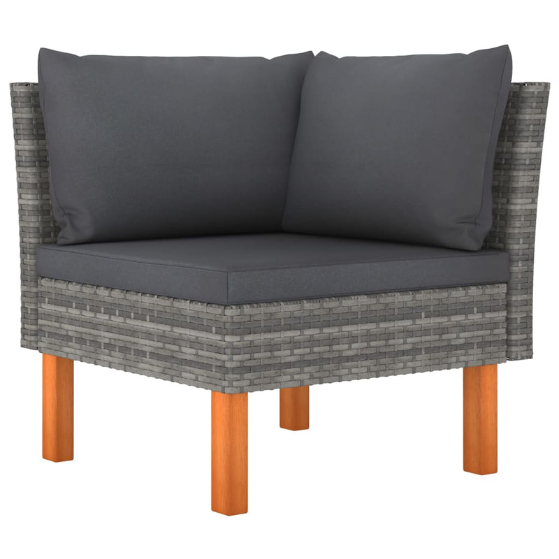 4_Piece_Garden_Lounge_Set_with_Cushions_Poly_Rattan_Grey_IMAGE_4