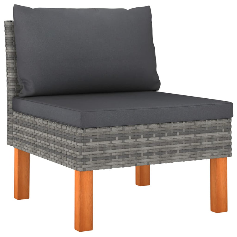 4_Piece_Garden_Lounge_Set_with_Cushions_Poly_Rattan_Grey_IMAGE_6