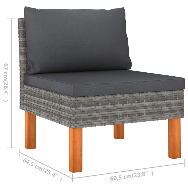 4_Piece_Garden_Lounge_Set_with_Cushions_Poly_Rattan_Grey_IMAGE_9