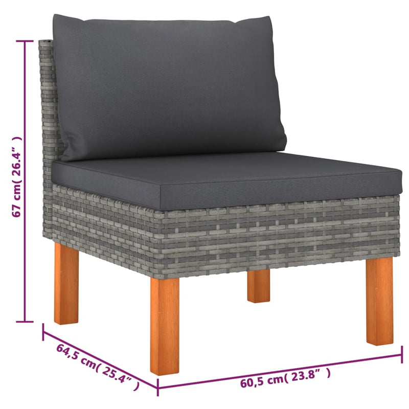 6_Piece_Garden_Lounge_Set_with_Cushions_Poly_Rattan_Grey_IMAGE_9