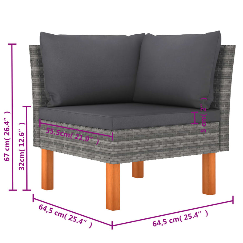 6_Piece_Garden_Lounge_Set_with_Cushions_Poly_Rattan_Grey_IMAGE_8