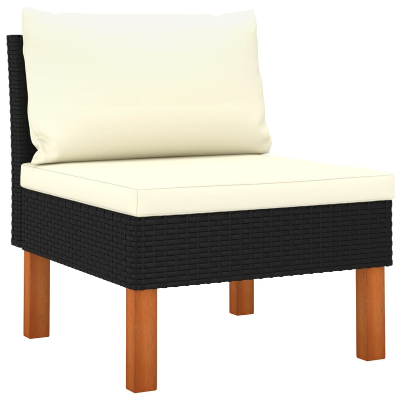 4_Piece_Garden_Lounge_Set_with_Cushions_Poly_Rattan_Black_IMAGE_6