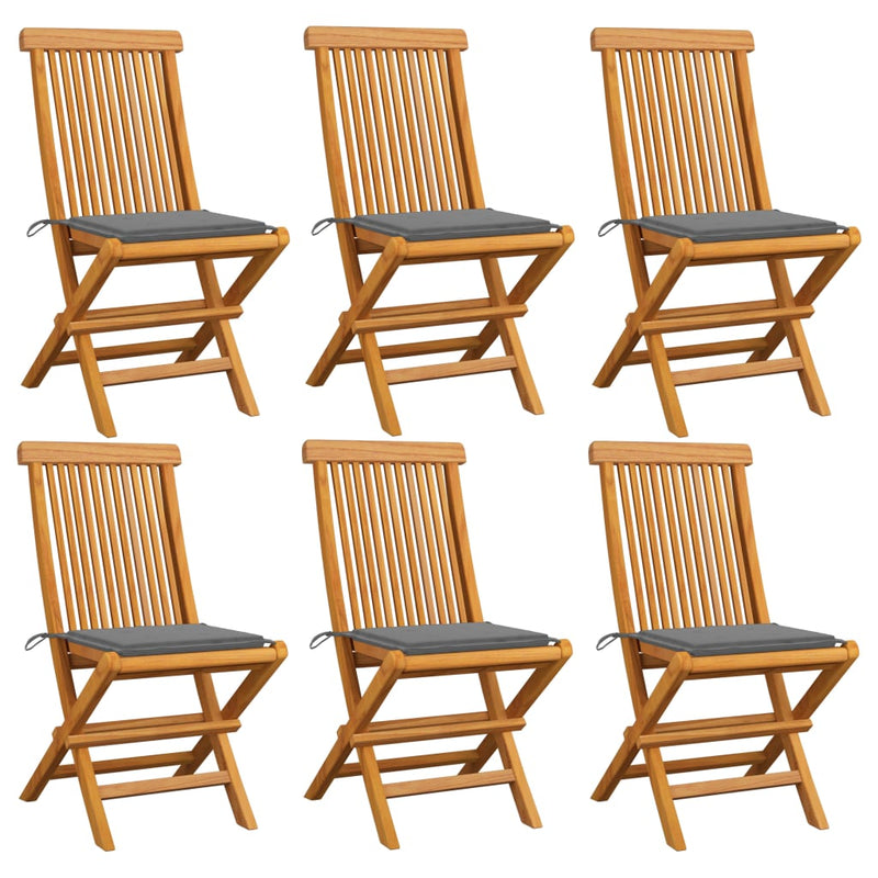 Garden_Chairs_with_Grey_Cushions_6_pcs_Solid_Teak_Wood_IMAGE_1_EAN:8720286298398
