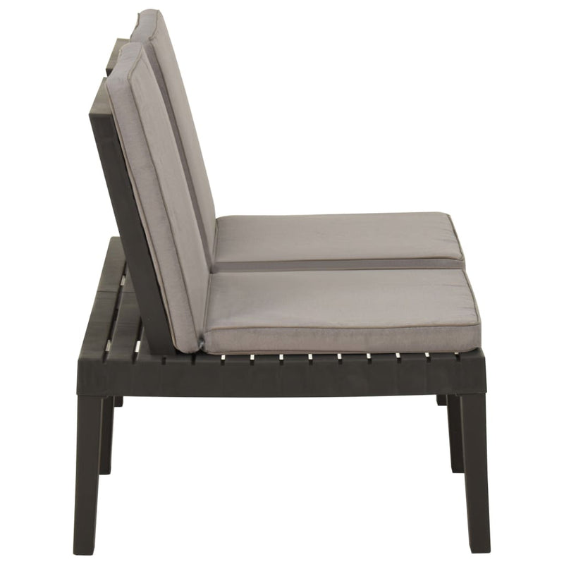 Garden_Lounge_Bench_with_Cushion_Plastic_Grey_IMAGE_4_EAN:8720286314722