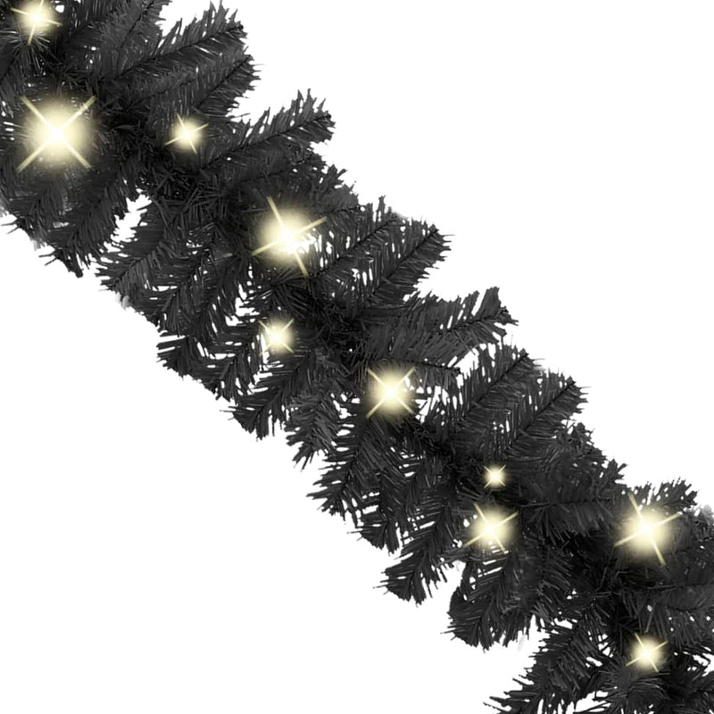 Christmas_Garland_with_LED_Lights_20_m_Black_IMAGE_3