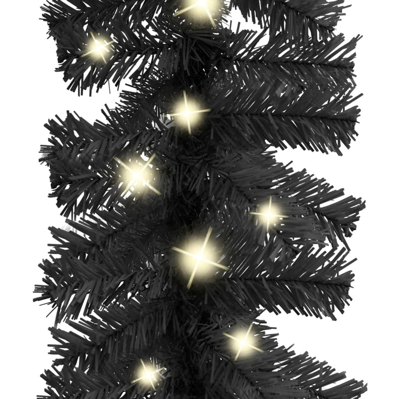 Christmas_Garland_with_LED_Lights_20_m_Black_IMAGE_4