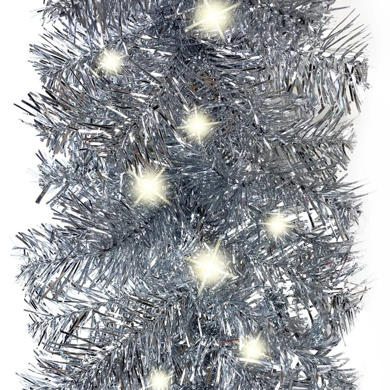 Christmas_Garland_with_LED_Lights_20_m_Silver_IMAGE_3