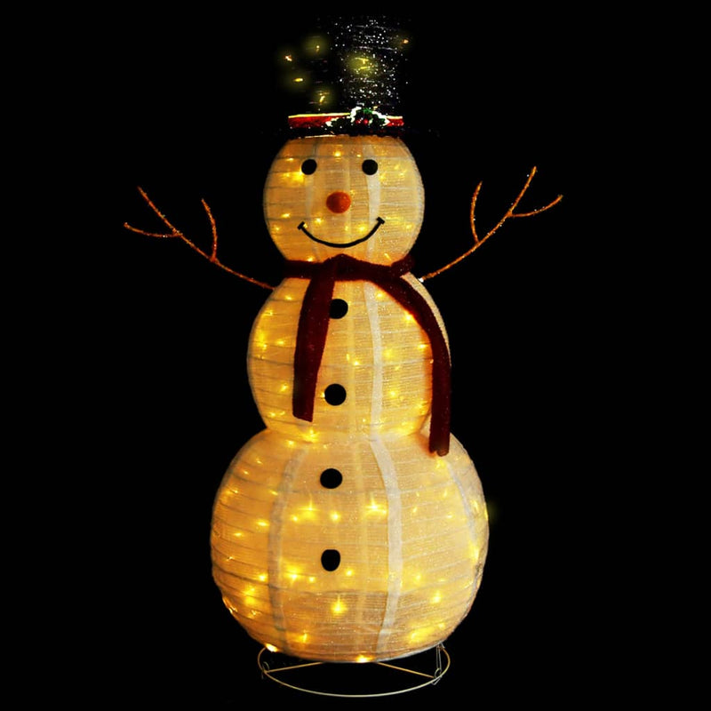 Decorative_Christmas_Snowman_Figure_LED_Luxury_Fabric_120cm_IMAGE_2