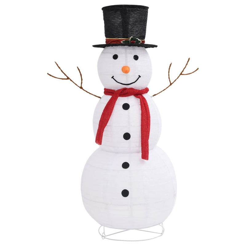 Decorative_Christmas_Snowman_Figure_LED_Luxury_Fabric_120cm_IMAGE_5