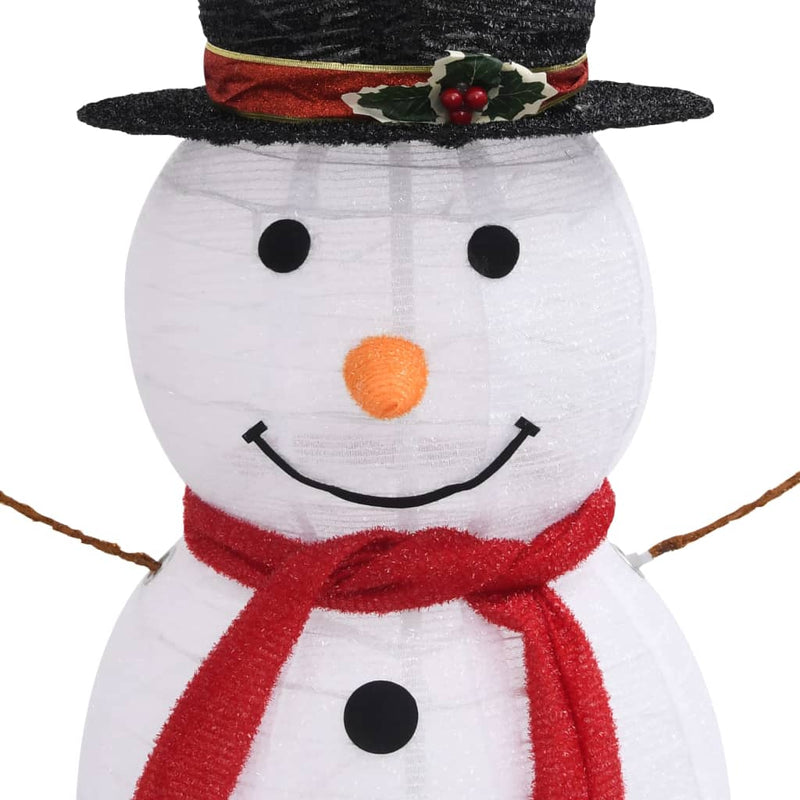 Decorative_Christmas_Snowman_Figure_LED_Luxury_Fabric_120cm_IMAGE_6