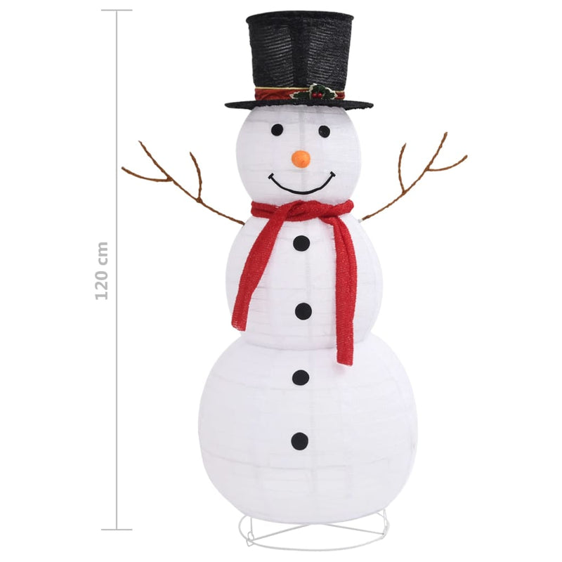 Decorative_Christmas_Snowman_Figure_LED_Luxury_Fabric_120cm_IMAGE_8