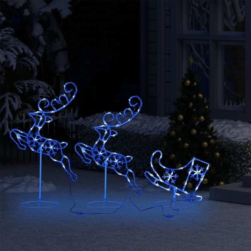 Acrylic_Christmas_Flying_Reindeer&Sleigh_260x21x87cm_Blue_IMAGE_3