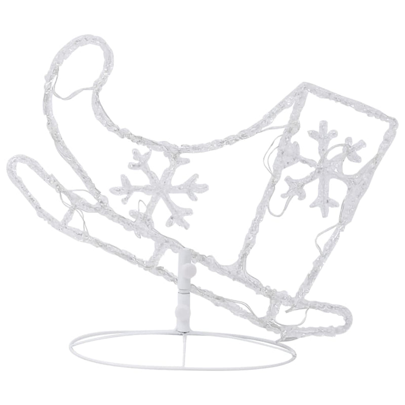 Acrylic_Christmas_Flying_Reindeer&Sleigh_260x21x87cm_Blue_IMAGE_7
