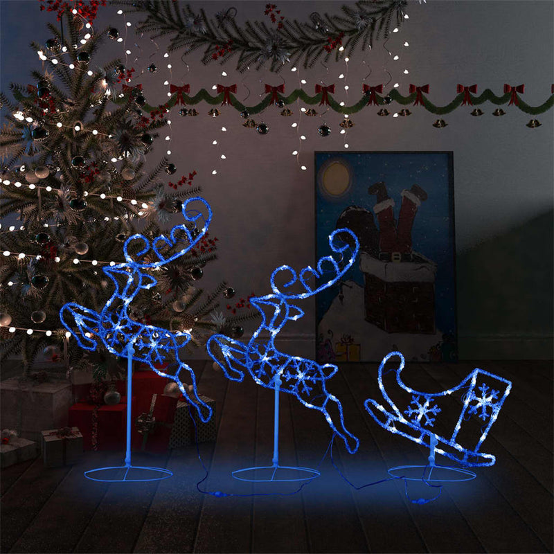 Acrylic_Christmas_Flying_Reindeer&Sleigh_260x21x87cm_Blue_IMAGE_1