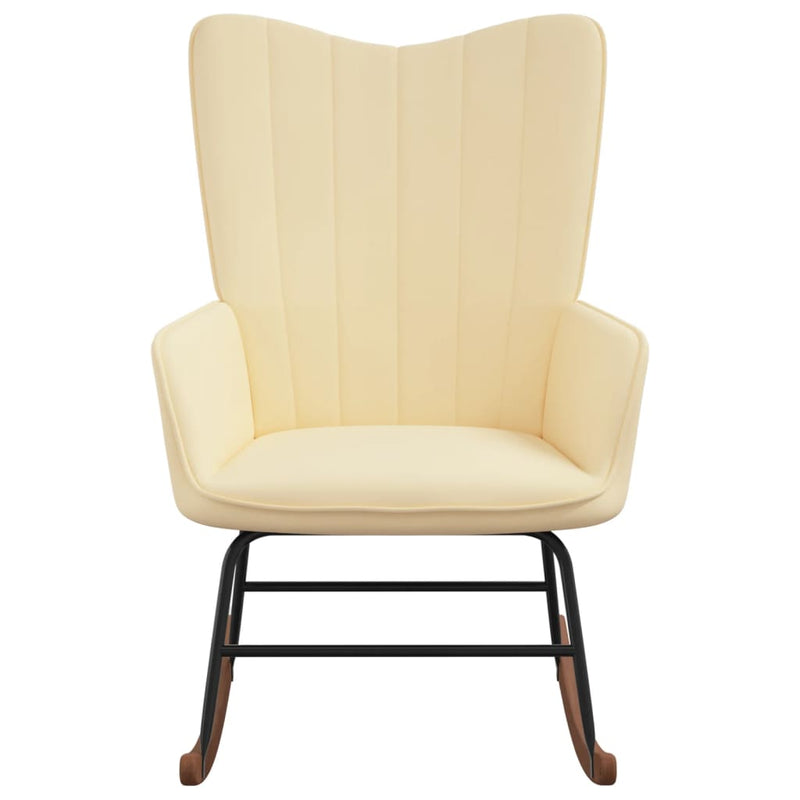 Rocking_Chair_Cream_White_Velvet_IMAGE_2