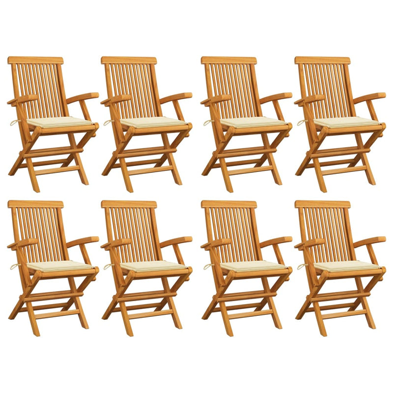 Garden_Chairs_with_Cream_Cushions_8_pcs_Solid_Teak_Wood_IMAGE_1_EAN:8720286441015