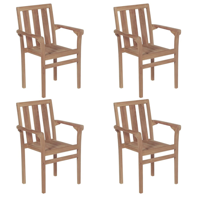 Stackable_Garden_Chairs_with_Cushions_4_pcs_Solid_Teak_Wood_IMAGE_2