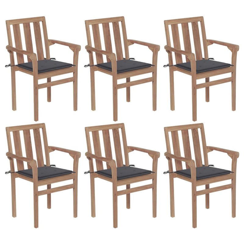 Stackable_Garden_Chairs_with_Cushions_6_pcs_Solid_Teak_Wood_IMAGE_1_EAN:8720286451755