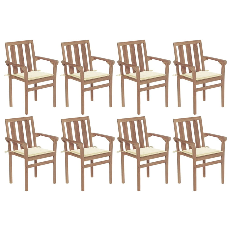 Stackable_Garden_Chairs_with_Cushions_8_pcs_Solid_Teak_Wood_IMAGE_1