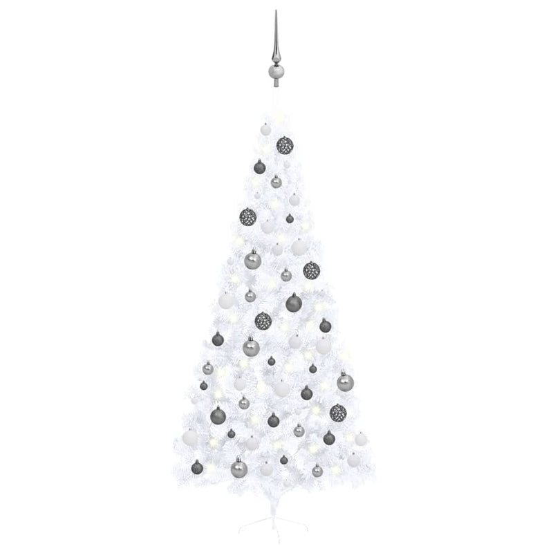Artificial_Half_Christmas_Tree_with_LEDs&Ball_Set_White_240_cm_IMAGE_1