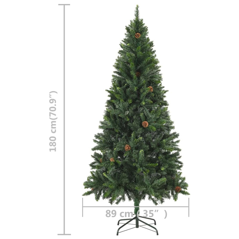 Artificial_Christmas_Tree_with_LEDs&Pine_Cones_Green_180_cm_IMAGE_11