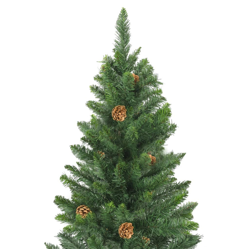 Artificial_Christmas_Tree_with_LEDs&Pine_Cones_Green_180_cm_IMAGE_4
