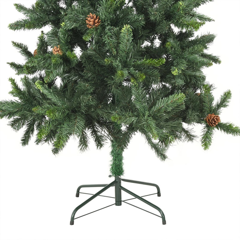 Artificial_Christmas_Tree_with_LEDs&Pine_Cones_Green_180_cm_IMAGE_5
