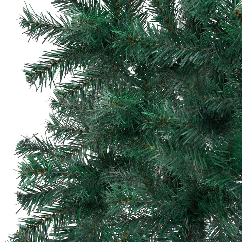 Corner_Artificial_Christmas_Tree_LEDs&Ball_Set_Green_240_cm_PVC_IMAGE_6