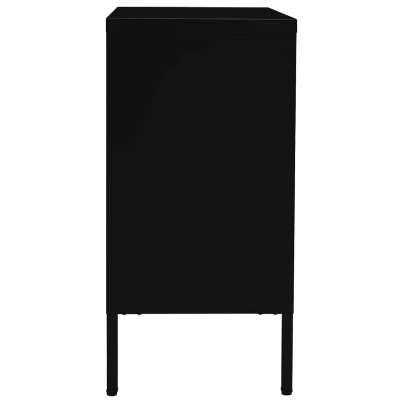 Sideboard_Black_75x35x70_cm_Steel_and_Tempered_Glass_IMAGE_4_EAN:8720286564387