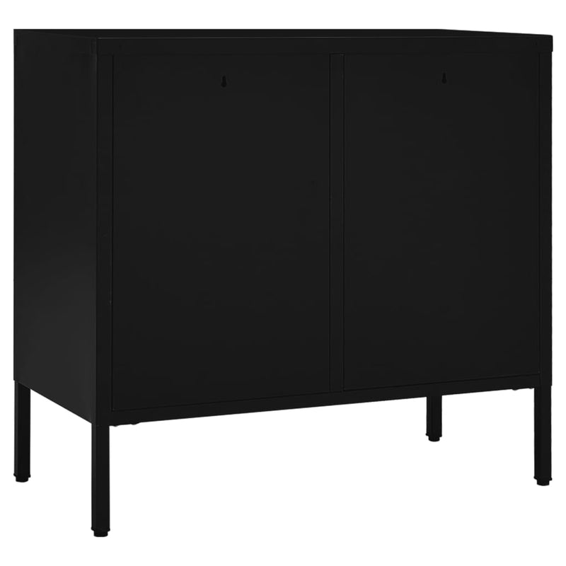 Sideboard_Black_75x35x70_cm_Steel_and_Tempered_Glass_IMAGE_5_EAN:8720286564387
