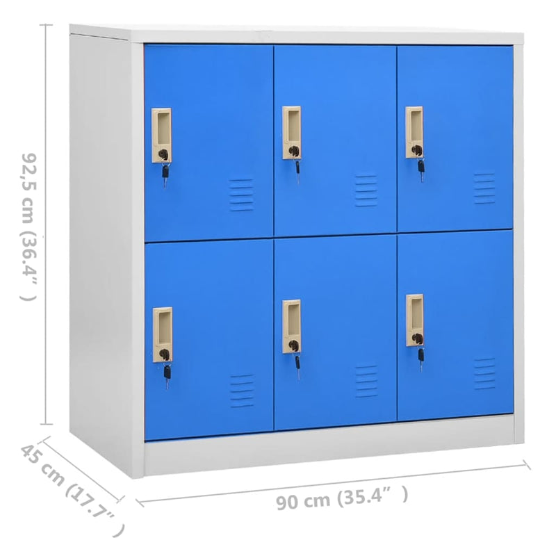 Locker_Cabinet_Light_Grey_and_Blue_90x45x92.5_cm_Steel_IMAGE_8