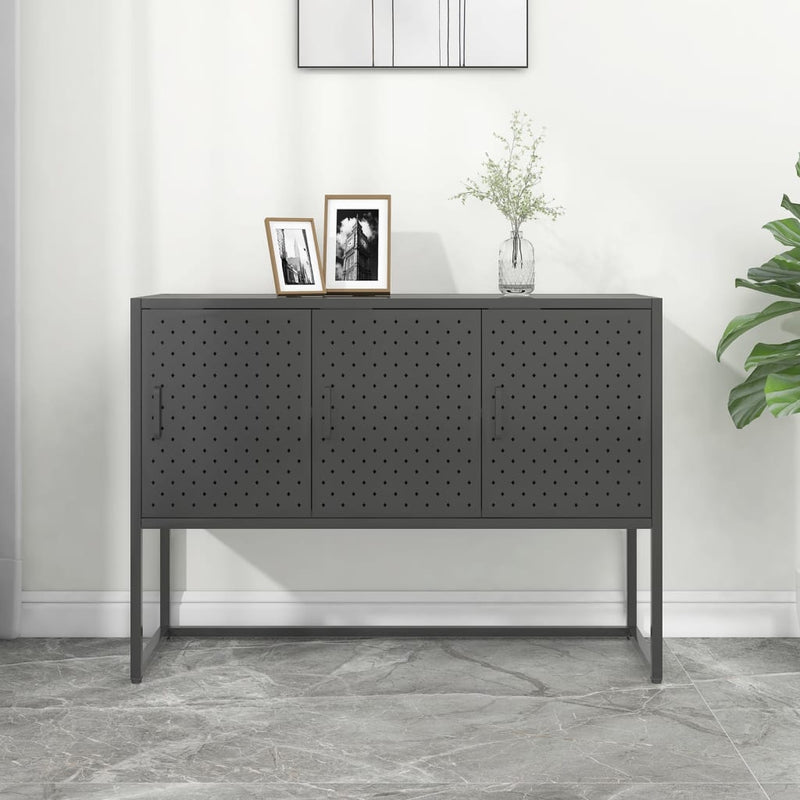 Sideboard_Anthracite_105x35x75_cm_Steel_IMAGE_1_EAN:8720286587829