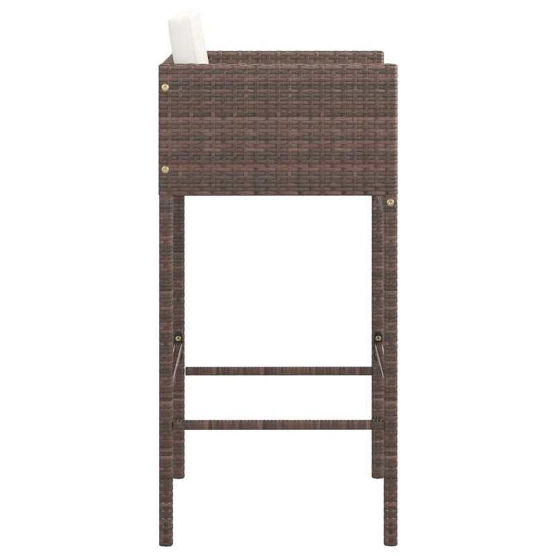 Bar_Stools_2_pcs_with_Cushions_Brown_Poly_Rattan_IMAGE_5_EAN:8720286638163