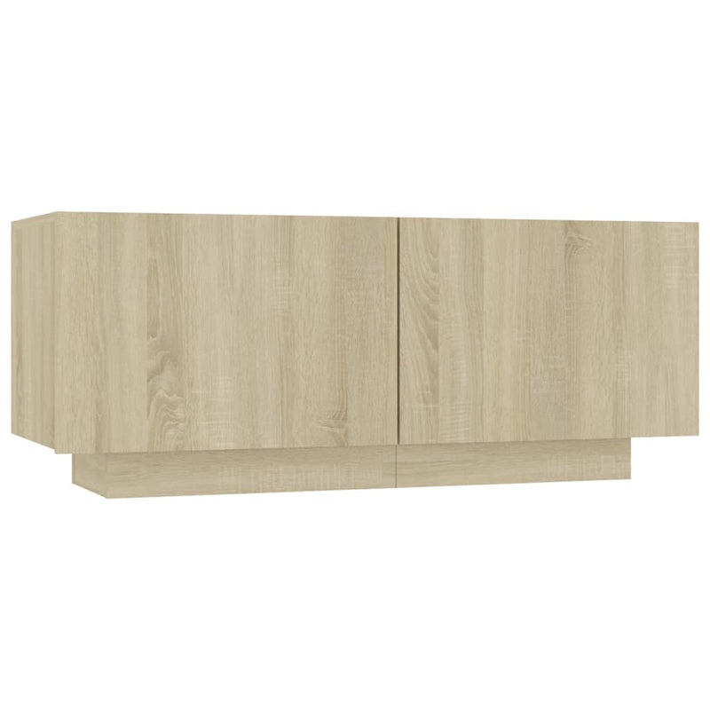 Bedside_Cabinet_Sonoma_Oak_100x35x40_cm_Engineered_Wood_IMAGE_2