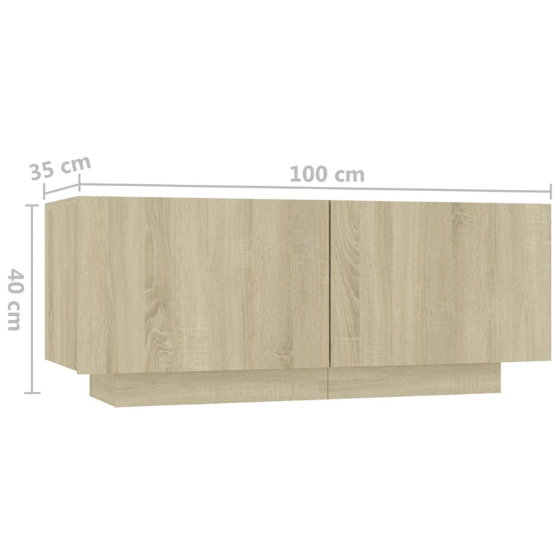 Bedside_Cabinet_Sonoma_Oak_100x35x40_cm_Engineered_Wood_IMAGE_9