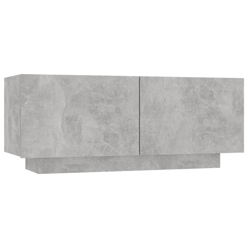 Bedside_Cabinet_Concrete_Grey_100x35x40_cm_Engineered_Wood_IMAGE_2