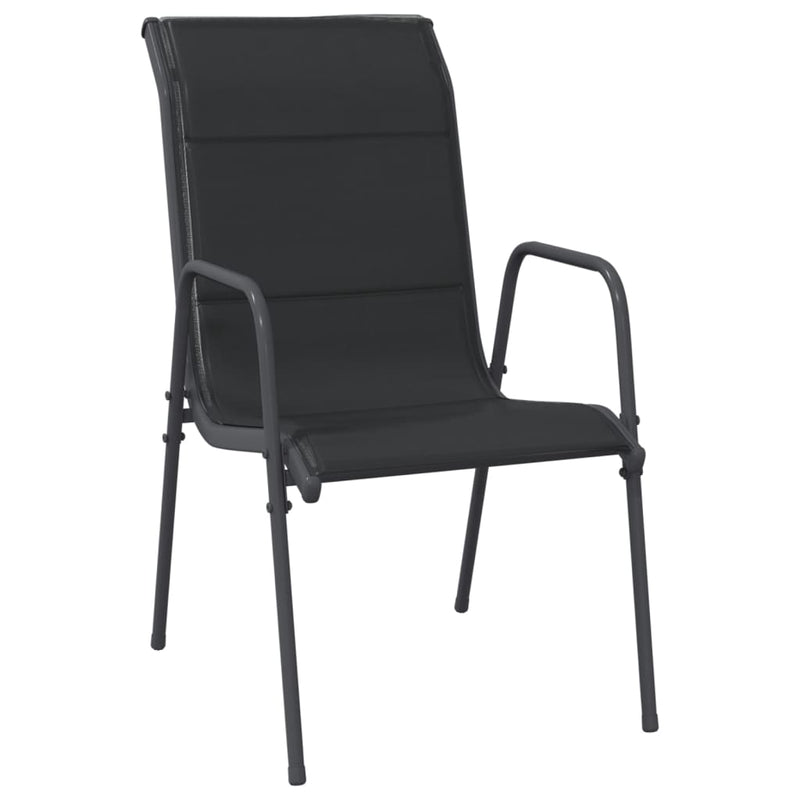 Garden_Chairs_2_pcs_Steel_and_Textilene_Black_IMAGE_3