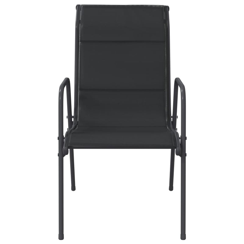 Garden_Chairs_2_pcs_Steel_and_Textilene_Black_IMAGE_4