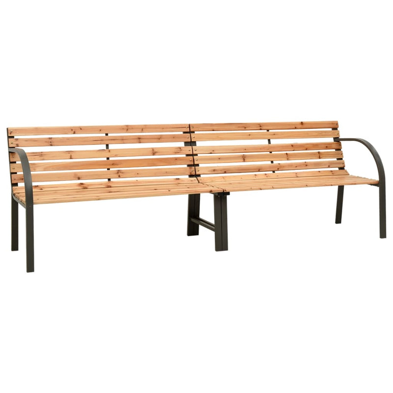 Twin_Garden_Bench_241_cm_Solid_Wood_Chinese_Fir_IMAGE_1_EAN:8720286662007