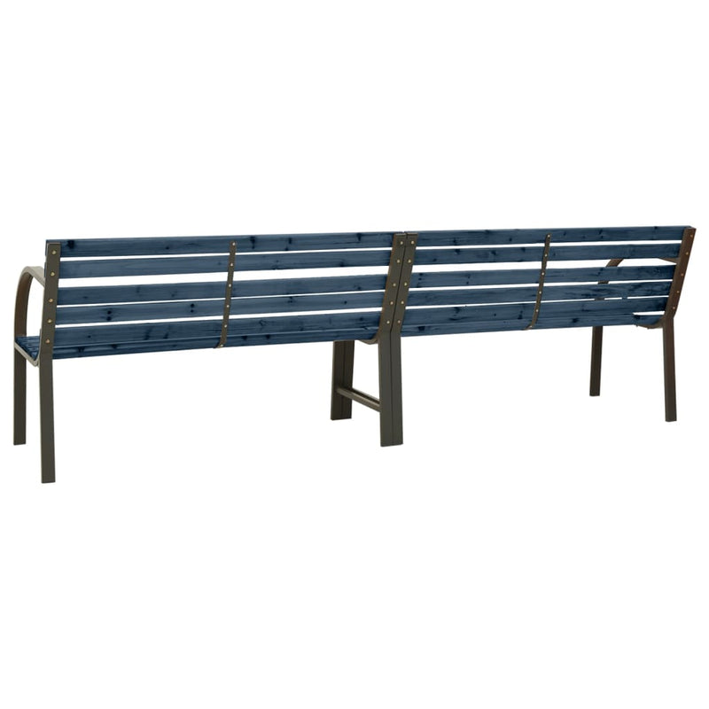 Twin_Garden_Bench_241_cm_Solid_Wood_Chinese_Fir_Grey_IMAGE_4_EAN:8720286662014