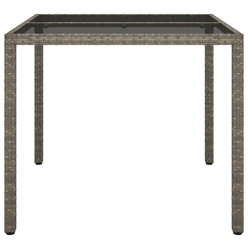 Garden_Table_90x90x75_cm_Tempered_Glass_and_Poly_Rattan_Grey_IMAGE_4